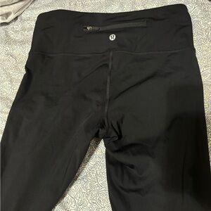 Black Lululemon Leggings Size 8